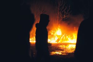 Wildfire raging — Wildfire Raging Sparks 2024