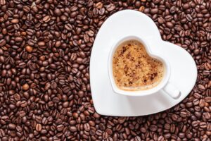Coffee heart — Coffee Reveals: 3 Key Benefits